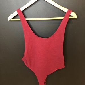Maroon Bodysuit